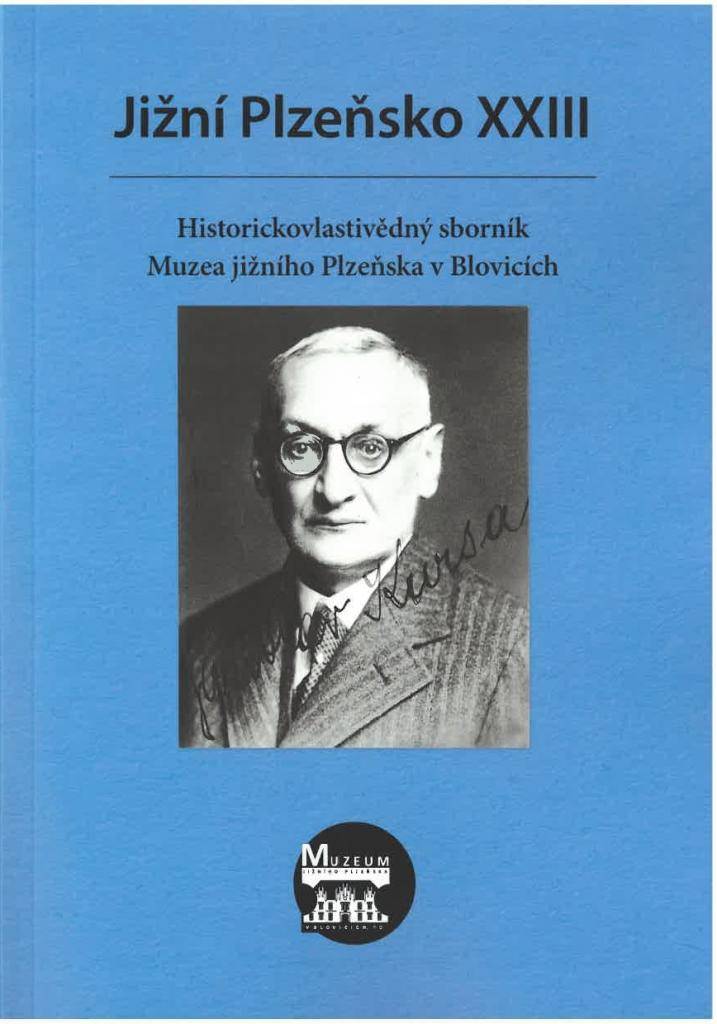 Muzeum jižního Plzeňska v Blovicích, p. o.  ISBN 978-80-87495-33-9  ISSN 3029-8172  Počet stran 192  Cena: 250 Kč