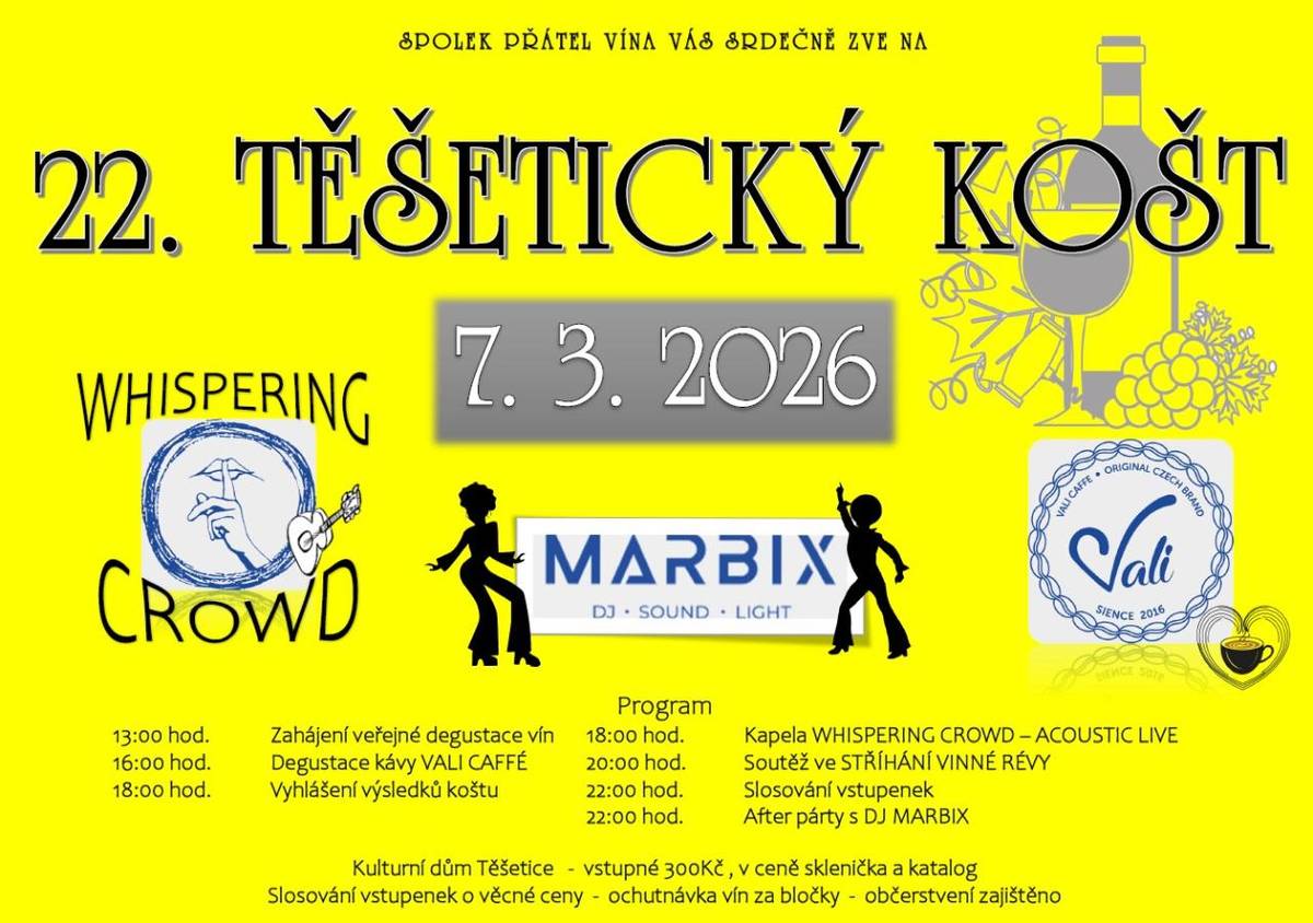 7.3.2026  Kulturní dům Těšetice