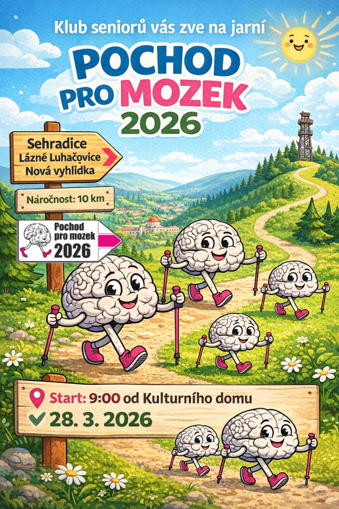 Vyrazte na výšlap s Klubem seniorů.