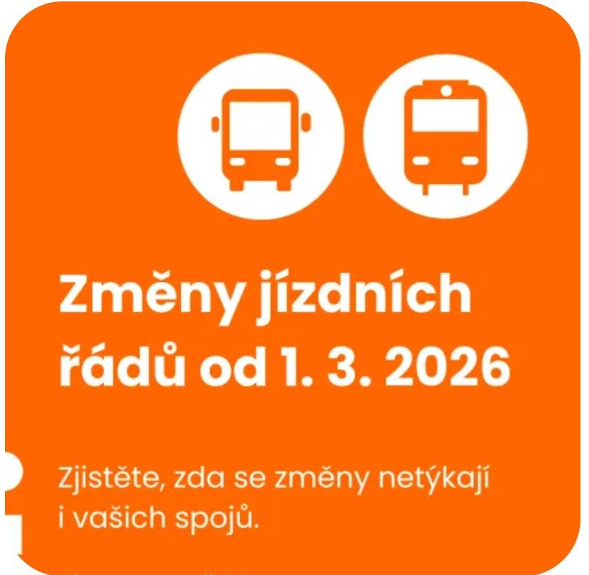 informace o připravovaných změnách ve veřejné dopravě v Libereckém kraji