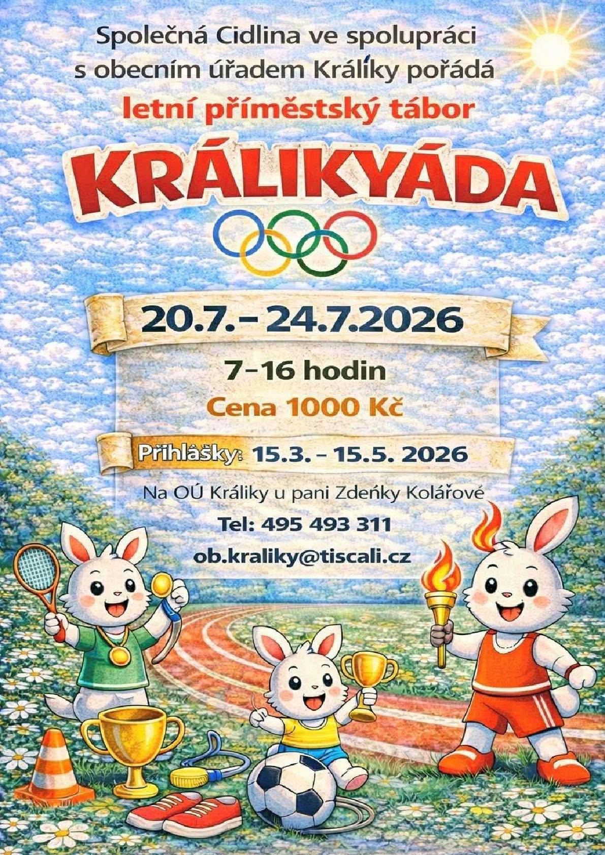 Tábor Králíky 2026