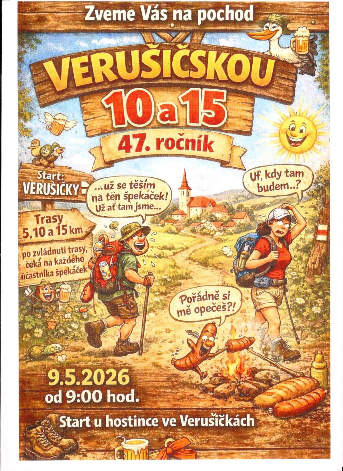 Verušičská 10 a 15, 9.5.2026 od 9:00 hodin.