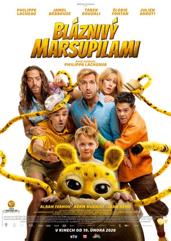 Bláznivý Marsupilami - Kino Kyselka 1.3.2026 17:00h