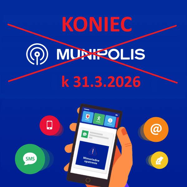 Vážení občania, Obec Hontianske Nemce aktuálne využíva na zasielanie informácií občanom dve aplikácie, ktoré fungujú na rovnakom princípe: 1. MUNIPOLIS - končí k 31.03.2026 2. V OBRAZE - zostáva Informujeme Vás, že z dôvodu konsolidačných opatrení, Obec Hontianske Nemce ukončuje zmluvný vzťah so spoločnosťou Munipolis s.r.o.. Z tohto dôvodu bude účet obce v APLIKÁCII MUNIPOLIS k 31.03.2026 ZRUŠENÝ.  Mnohí z Vás majú nainštalované obe aplikácie. V tomto prípade stačí aplikáciu Munipolis odinštalovať a ponechať si iba aplikáciu V OBRAZE. Tých občanov, ktorí sú registrovaní na zasielanie správ z obce IBA prostredníctvom aplikácie Munipolis, prosíme, aby si nainštalovali aplikáciu V OBRAZE.  Aplikácia V OBRAZE funguje na rovnakom princípe a je nevyhnutné ju mať nainštalovanú, aby ste boli v obraze :) . Ak budete mať akékoľvek problémy s inštaláciou, neváhajte navštíviť obecný úrad počas úradných hodín, kde vám radi pomôžeme. Ďakujeme za pochopenie.