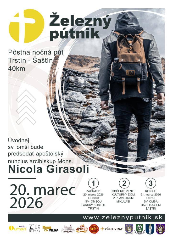 Kedy: 20.03.2026 od 18:00 hod.  Odkiaľ: Kostol Sv. Petra a Pavla, Trstí