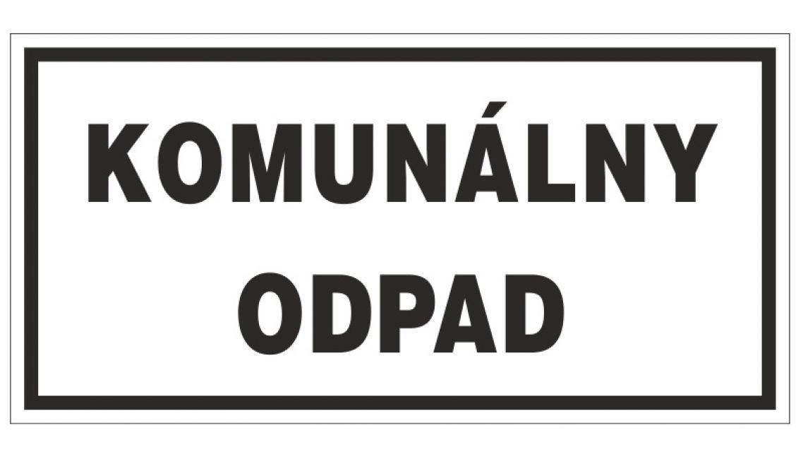 Ročný výkaz o komunálnom odpade za rok 2025