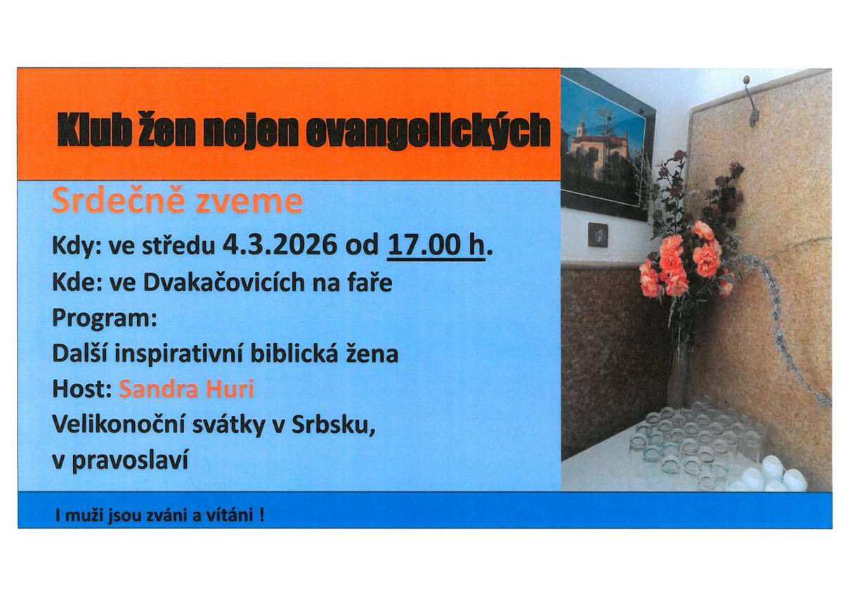 Velikonoční svátky v Srbsku, v pravoslaví. Host: Sandra Huri.