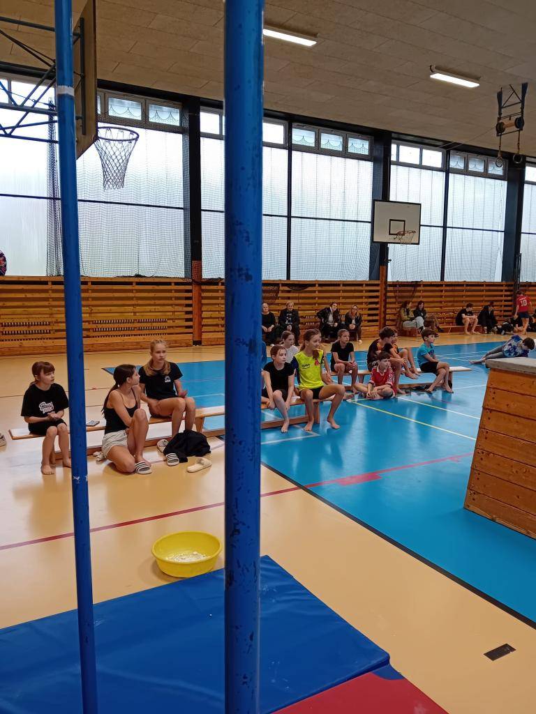 Ve čtvrtek 12. 2. 2026 proběhlo školní tréninkové kolo ve šplhu na tyči , které bylo přípravou na blížící se okrskové závody. Do soutěže se zapojilo celkem 33 žáků od 2. do 9. tříd  a všichni předvedli skvělé výkony i velké odhodlání.
