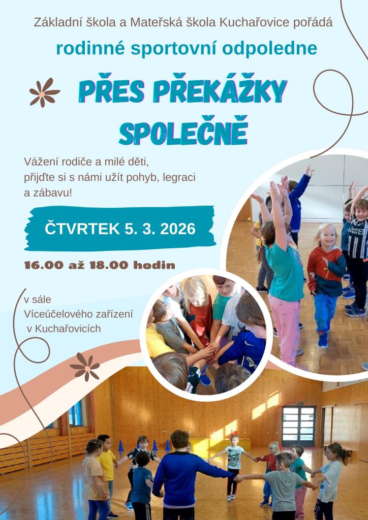 Sportovní odpoledne - PŘES PŘEKÁŽKY SPOLEČNÉ!