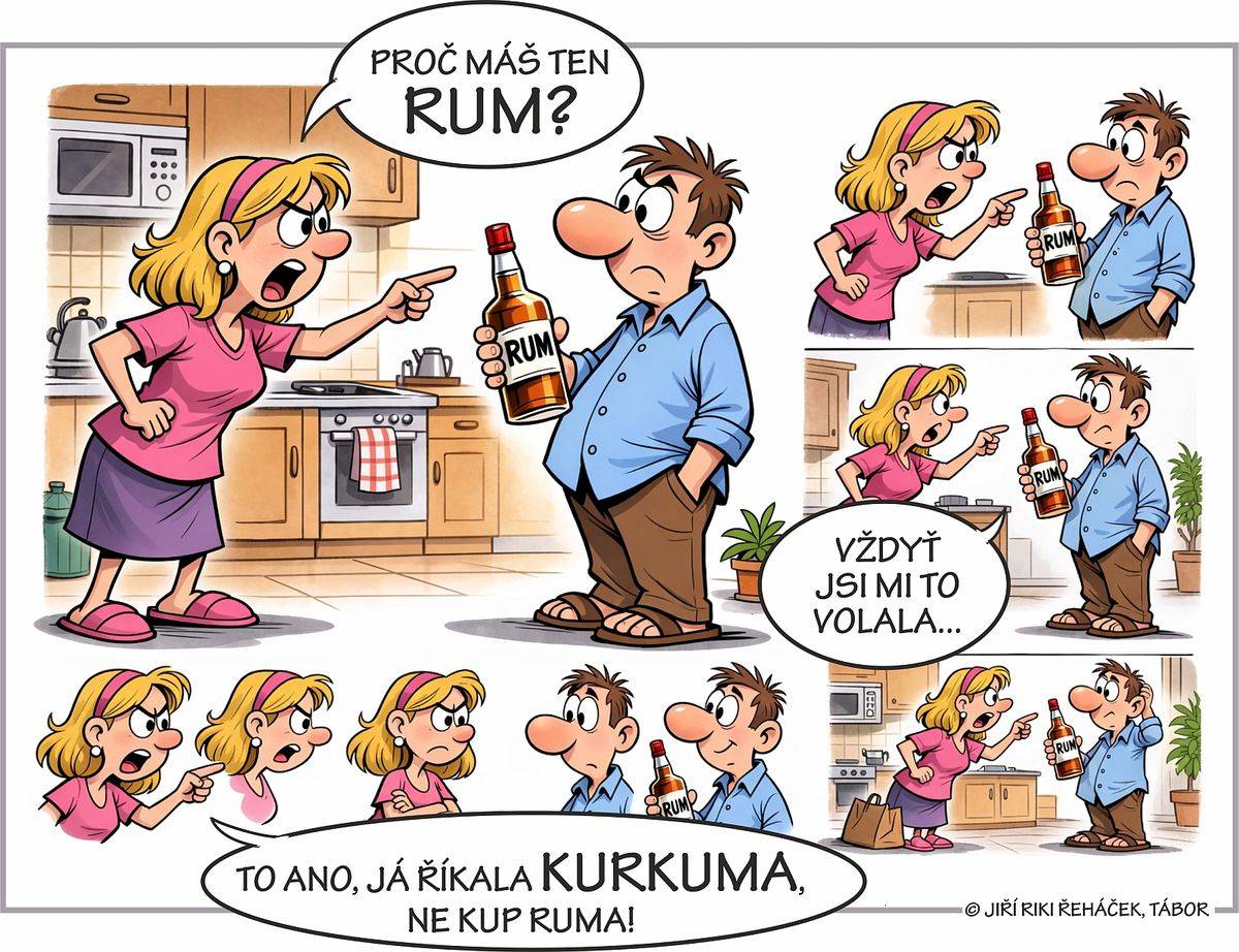 Přinesl rum