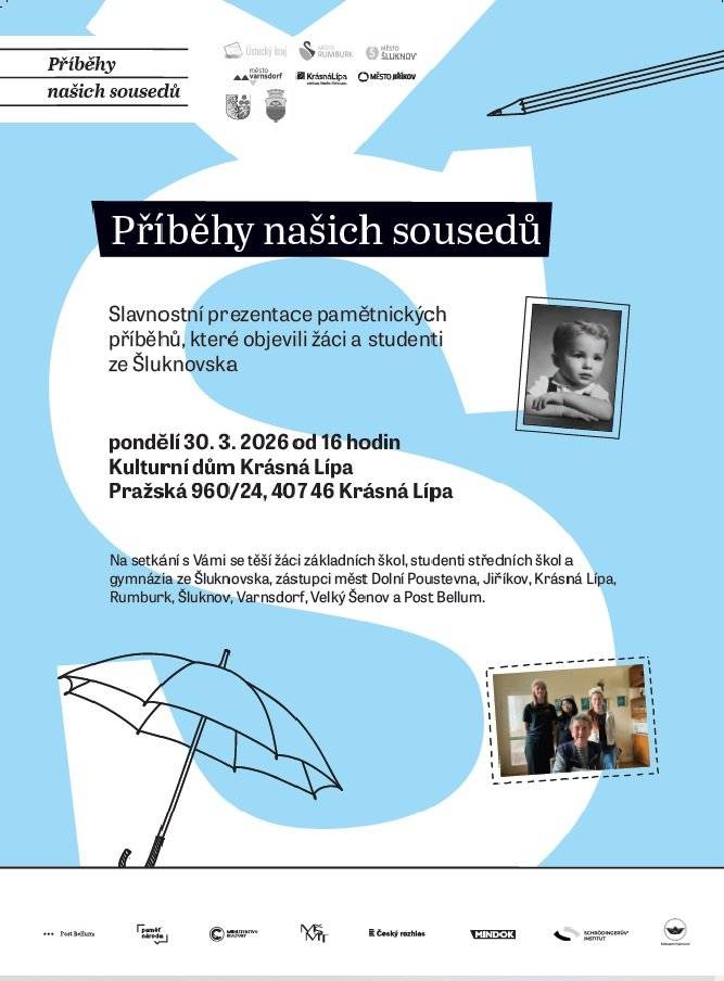 se bude konat v pondělí 30. března v Kulturním domě v Krásné Lípě od 16:00.