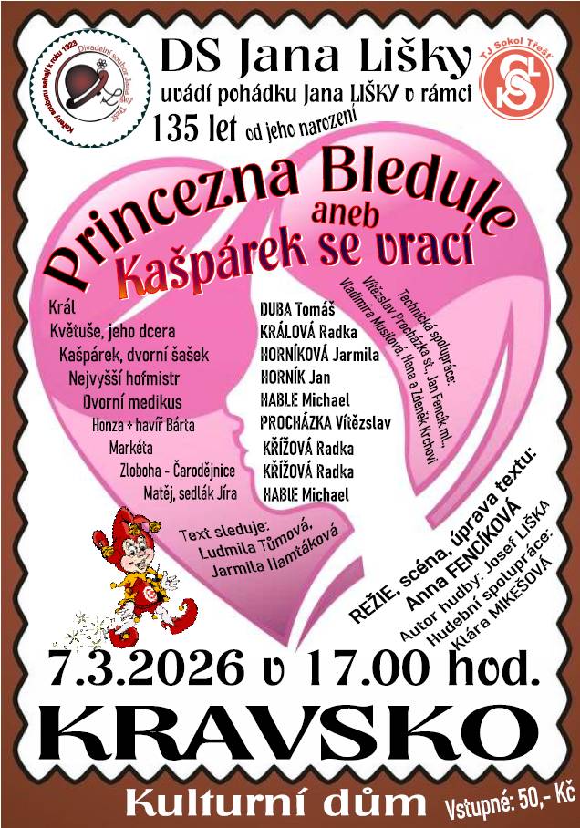 uvádí pohádku Jana Lišky v rámci 135 let od jeho narození