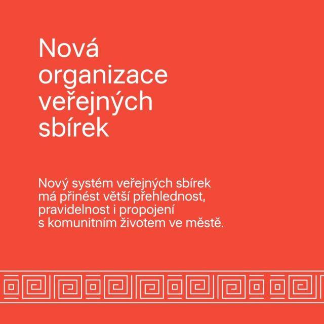 Město Prostějov připravilo od letošního roku novou organizaci veřejných sbírek, jejichž cílem je zefektivnit pomoc potřebným a zvýšit povědomí veřejnosti o možnostech podpory. Nově bude každý kalendářní čtvrtrok věnován jiné organizaci. V období vánočních svátků bude možné současně podpořit dvě organizace.                               Číst dál...