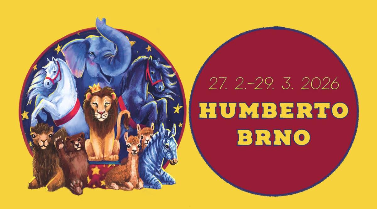 Do Komárova opět zavítal Cirkus Humberto. Najdete ho tradičně naproti Lidlu🥁💃🐴.