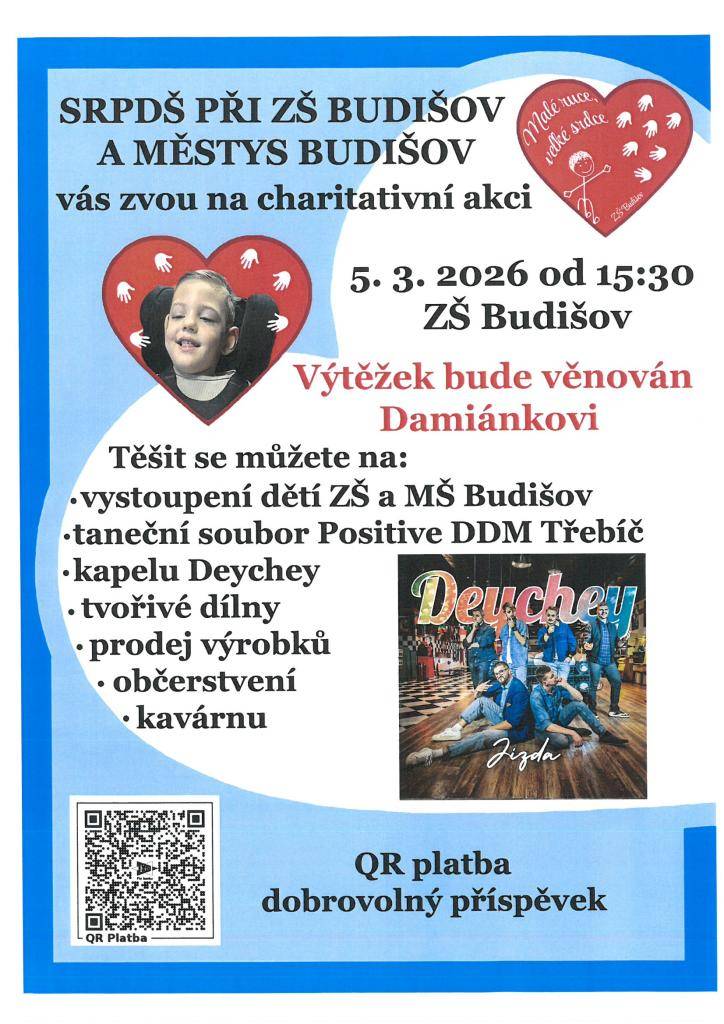 Charitativní akce pro Damiánka