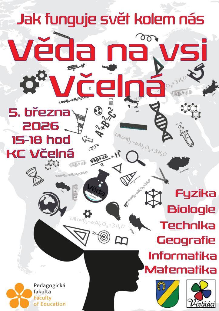 tradiční akce pořádaná ve spolupráci s Jihočeskou univerzitou Č. Budějovice. Letos na téma "Jak funguje svět kolem nás"