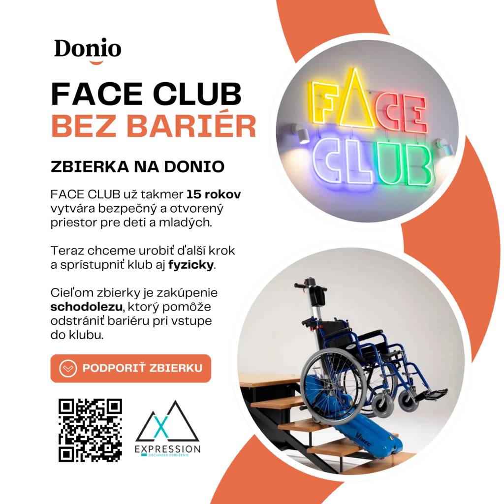 FACE CLUB už takmer 15 rokov vytvára v našom meste 🏘️ bezpečný, otvorený a podporný priestor pre deti a mladých ľudí. Je to miesto, kde môžu byť sami sebou, tráviť...
