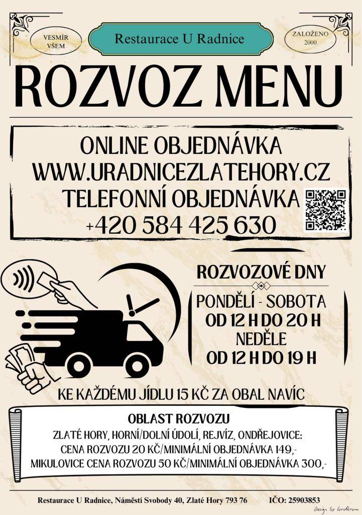 rozvoz do Mikulovice