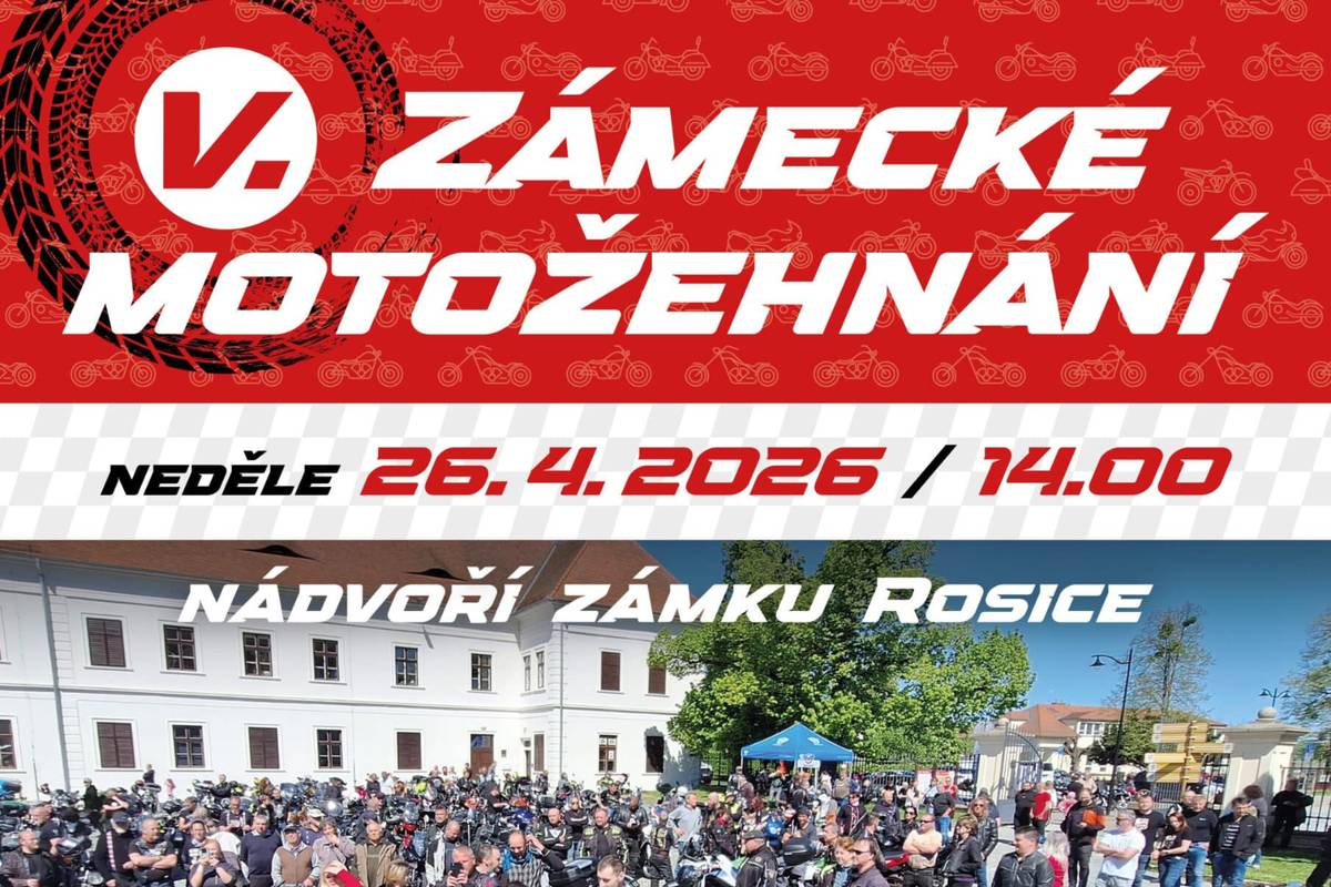 Zveme všechny majitele a příznivce strojů se dvěma až třemi koly a s motorem na již tradiční akci.