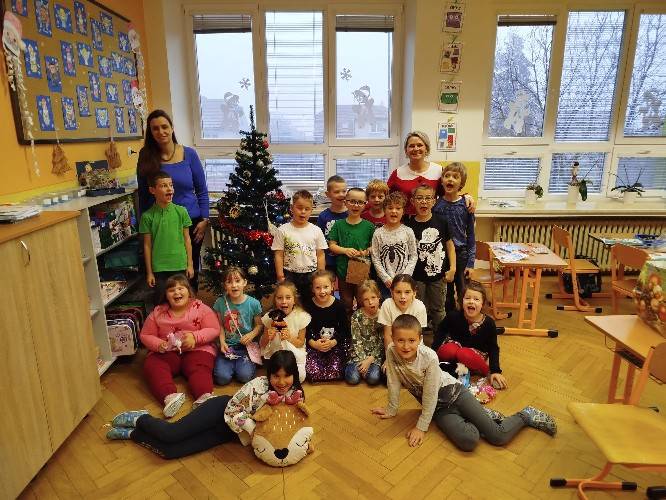 Vánoční čas v 1. třídě