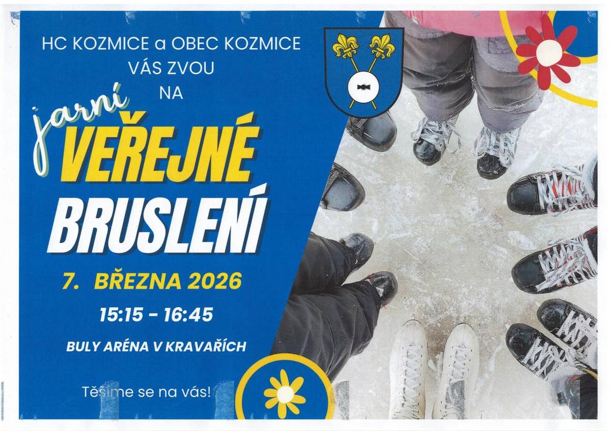 Pozvánka na jarní bruslení
