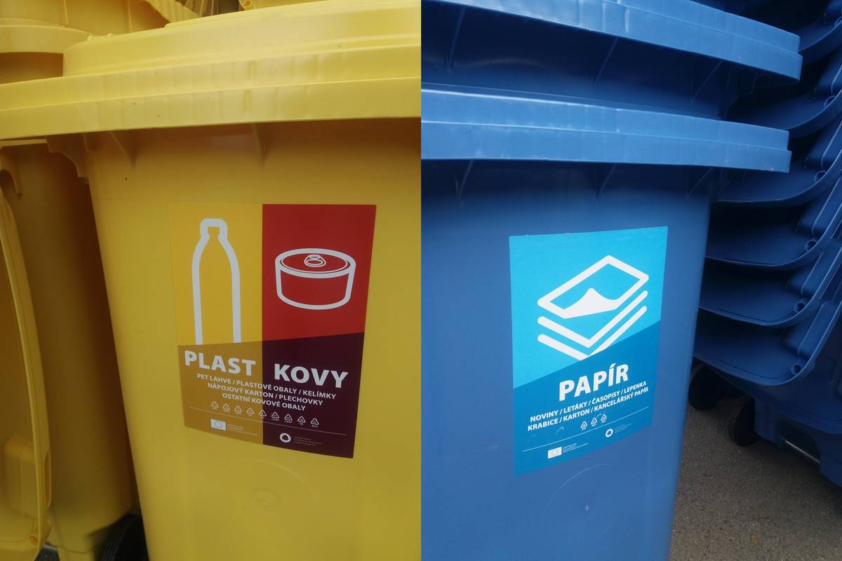 Upozorňujeme, že svoz odpadů pro všechny popelnice - černou, modrou i žlutou se bude konat ve středu 4. března 2026.