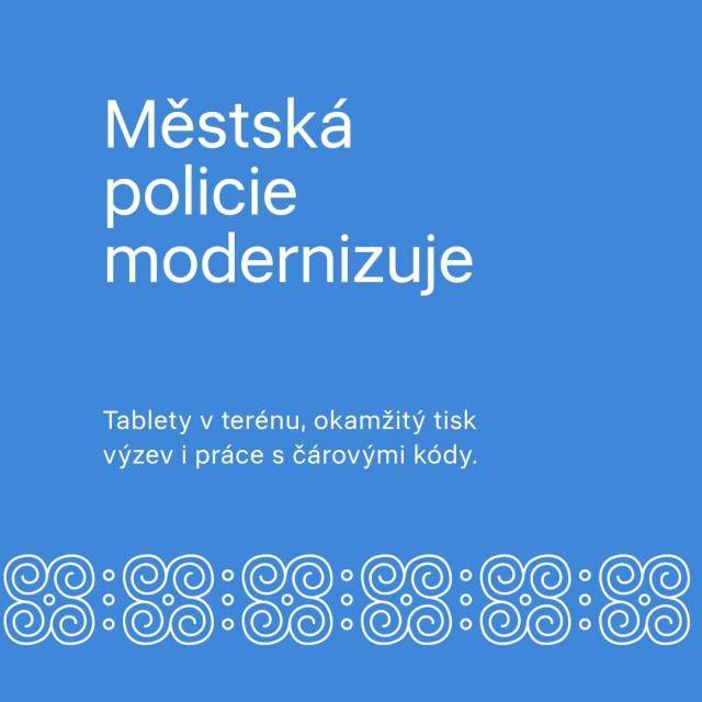 Městská policie Prostějov pokračuje v systematické modernizaci své činnosti. Nově zavádí do běžného výkonu služby mobilní tablety propojené s informačním systémem, přenosné termotiskárny a možnost snímání čárových kódů přímo na místě. Cílem je zrychlit administrativu, omezit chybovost a zvýšit komfort pro občany. V případě vyřešení přestupku na místě je možná lustrace v registrech vozidel, řidičů a občanských průkazů.                               Číst dál...