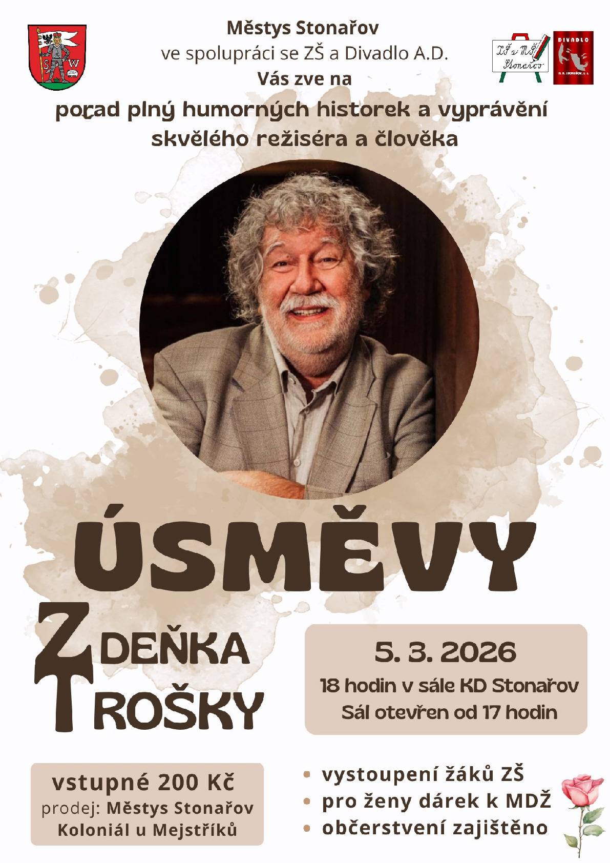 Kulturní akce v okolí od 2. - 8.3.2026.