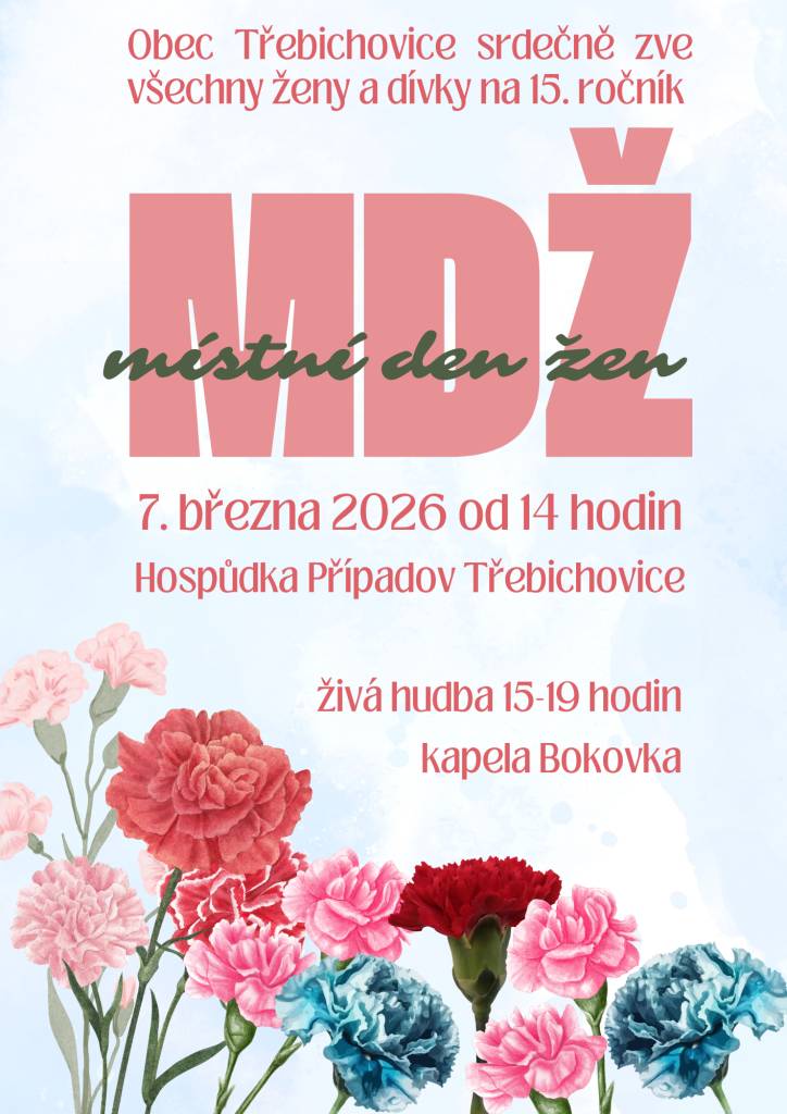 7. března od 14 hodin v Hospůdce Případov