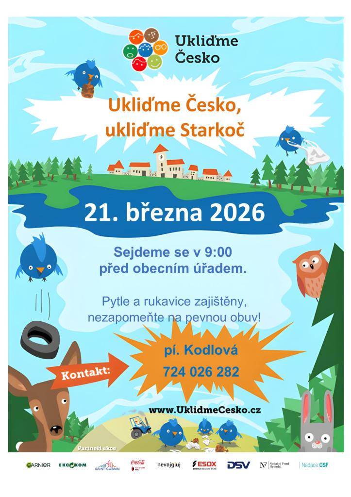 21. března 2026 - 9:00 hod před OÚ.