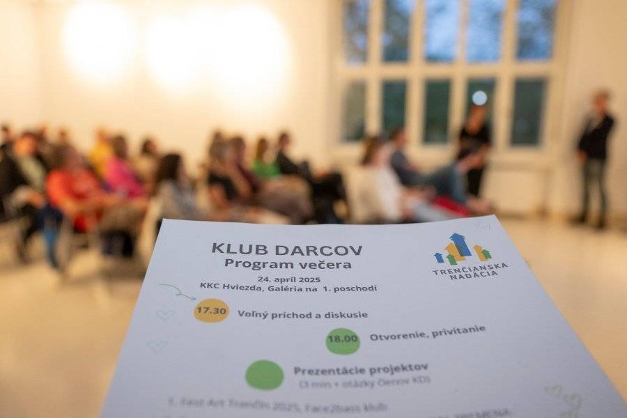 Hľadáte podporu pre svoj projekt? Klub darcov Trenčianskej nadácie otvoril dvadsiaty druhý ročník grantovej výzvy na podporu verejnoprospešných aktivít s uzávierkou predkladania projektov 20. marca 2026. Kto sa môže uchádzať o podporu Klubu darcov? mimovládne organizácie (občianske združenia, nadácie, neinvestičné fondy, neziskové organizácie poskytujúce verejnoprospešné služby), organizácie s inou právnou formou (okrem podnikateľských subjektov), napríklad [...]Čítať viac...