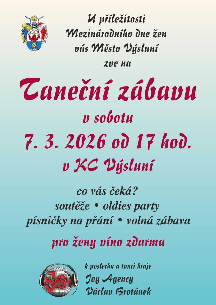 Taneční zábava při příležitosti MDŽ