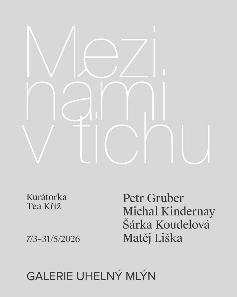 Vystavující: Petr Gruber, Michal Kindernay, Šárka Koudelová, Matěj Liška.  Kurátorka: Tea Zachová