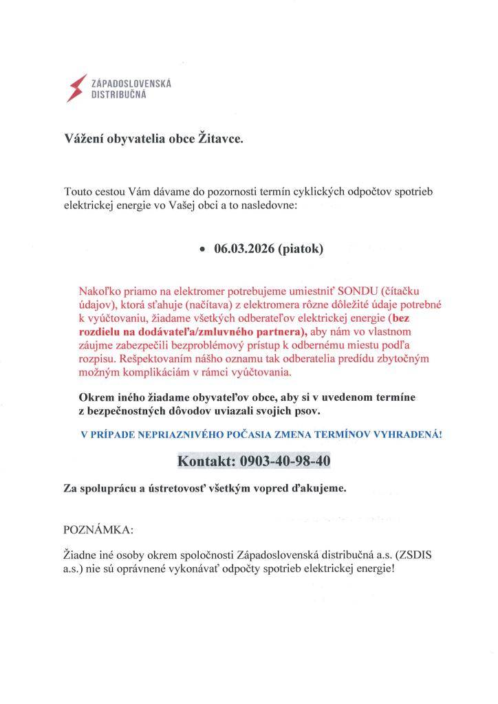 Odpočet el. energie