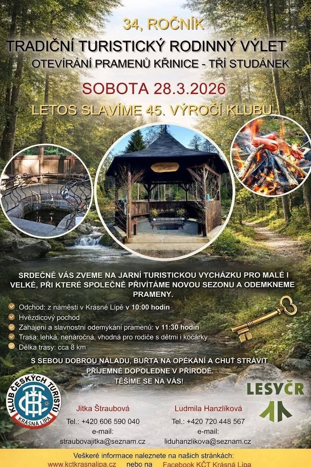 Krásnolipští turisté zvou KČT Krásná Lípa
