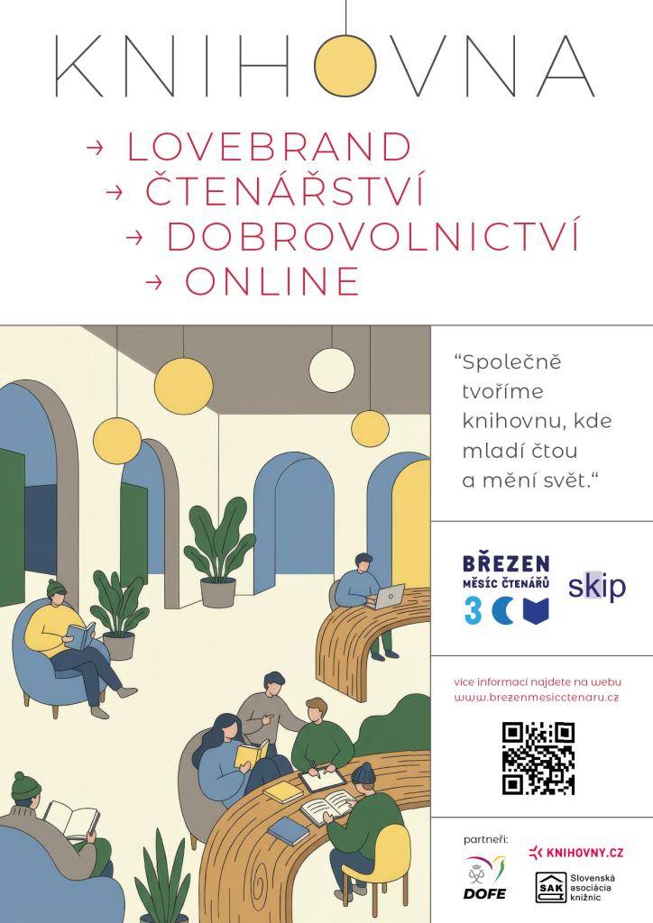 Na co se můžete těšit v knihovně během března