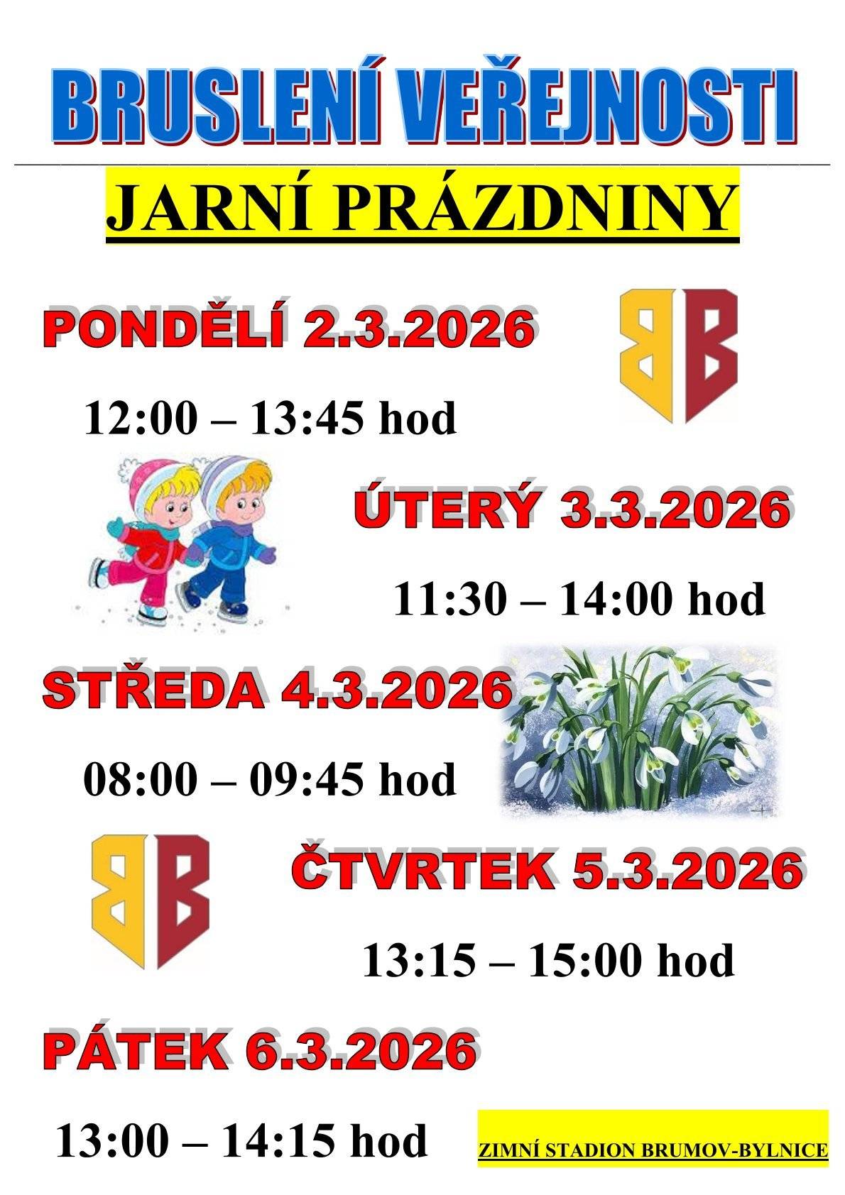 Užijte si "jarňáky" na bruslích!