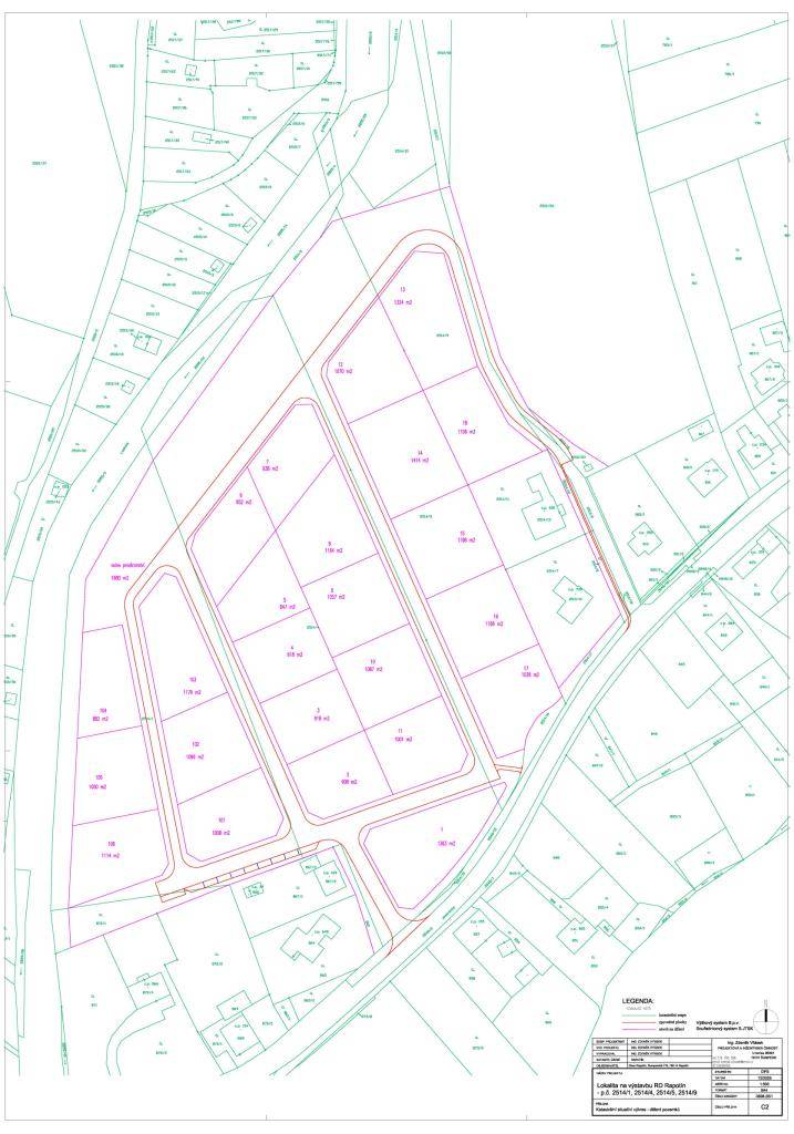 Obec Rapotín se podílí na přípravě nové lokality určené pro výstavbu rodinných domů. Záměr se týká pozemků parcelní číslo 2514/1, 2514/4, 2514/5 a 2514/9 v katastrálním území Rapotín. V této oblasti by mělo v budoucnu vzniknout celkem 24 nových stavebních parcel.