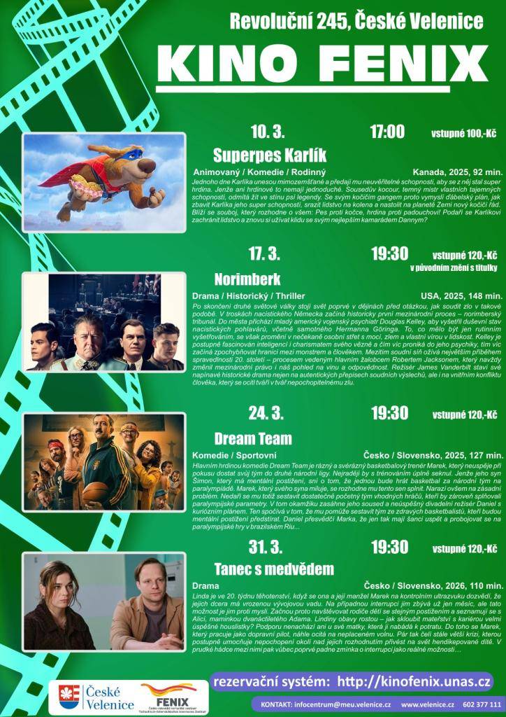 Kontakt:  E-mail - infocentrum@meu.velenice  Telefon - +420 602 377 111  stránky - www.velenice.cz