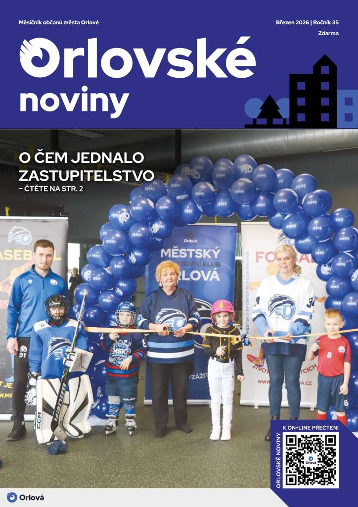 Letošní 3. číslo Orlovských novin je na světě! Během dnešního dopoledne ho rozvezeme na naše odběrná místa a nejpozději do úterka dorazí i do vašich schránek. Najdete v nich důležité informace o dění ve městě. Zjistíte, co projednali zastupitelé na svém posledním zasedání, co se minulý měsíc událo v městském sportovním klubu a...