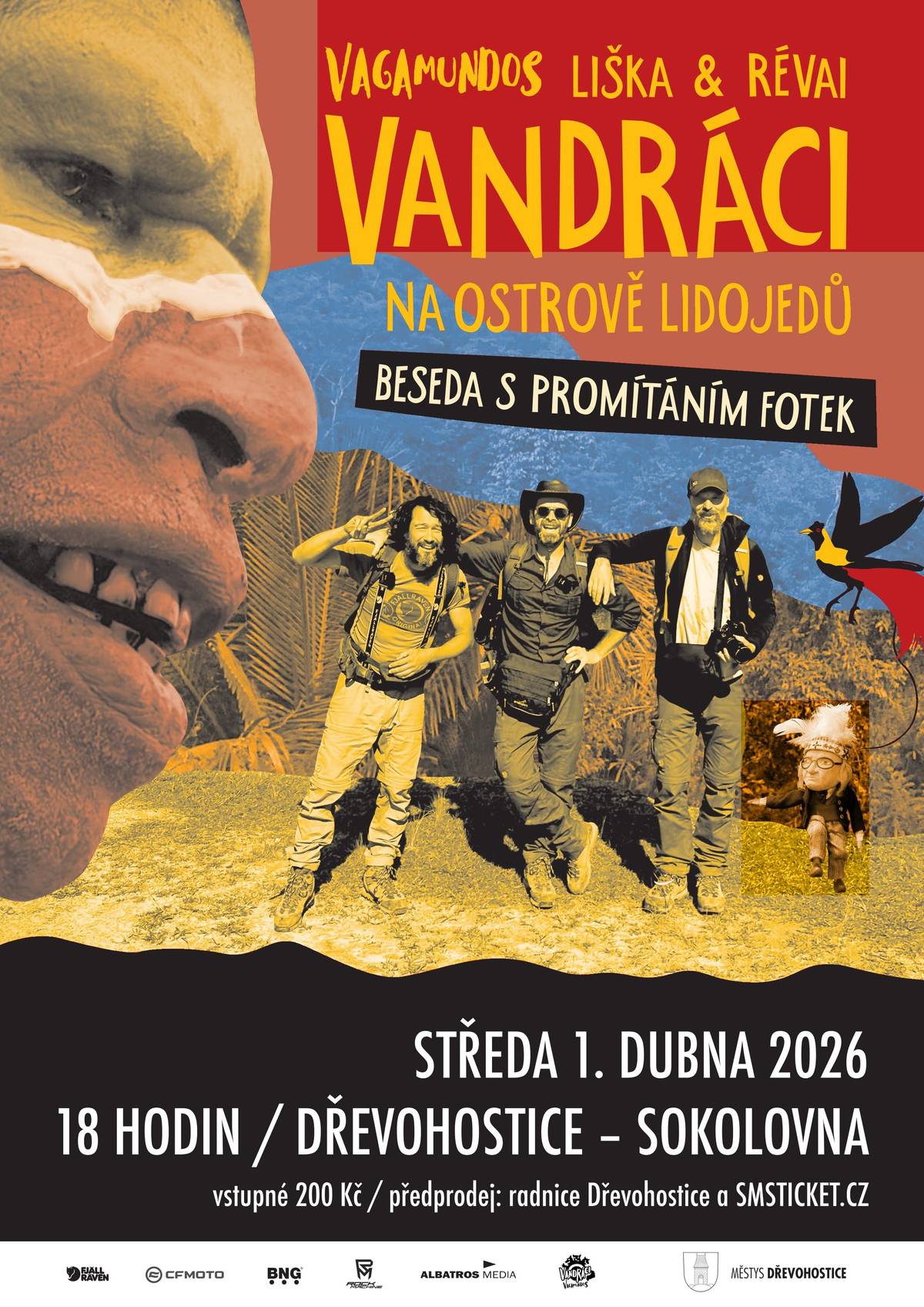 středa 1.4.2026 Dřevohostice - sokolovna