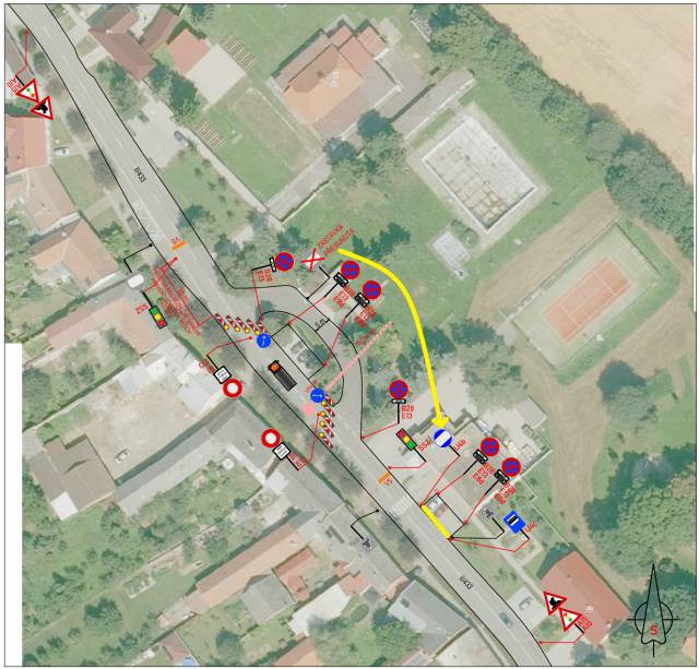 Z důvodu výkopových prací dojde k úplné uzavírce silnice II/433 v obci Mořice.                               Číst dál...