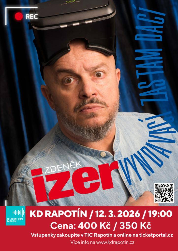 TIC Rapotín představuje kulturní akce na březen 2026