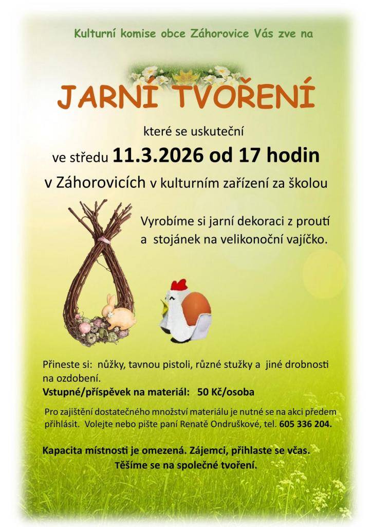 Výroba jarní dekorace z proutí a stojánku na velikonoční vajíčko