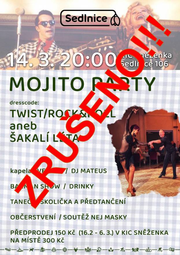 Vstupné bude vráceno. K vyzvednutí v KIC Sněženka.