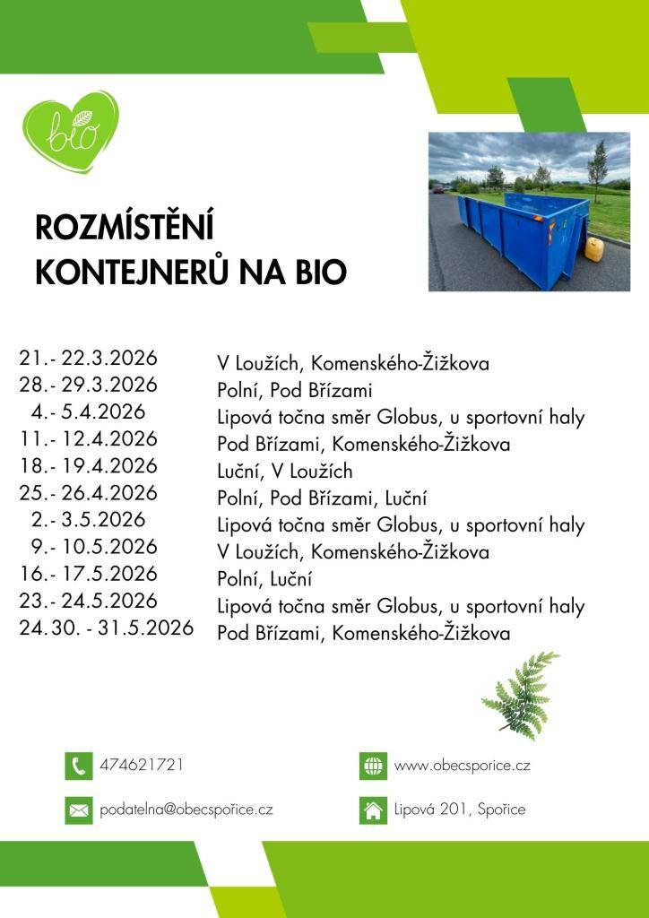 Březen - Květen 2026