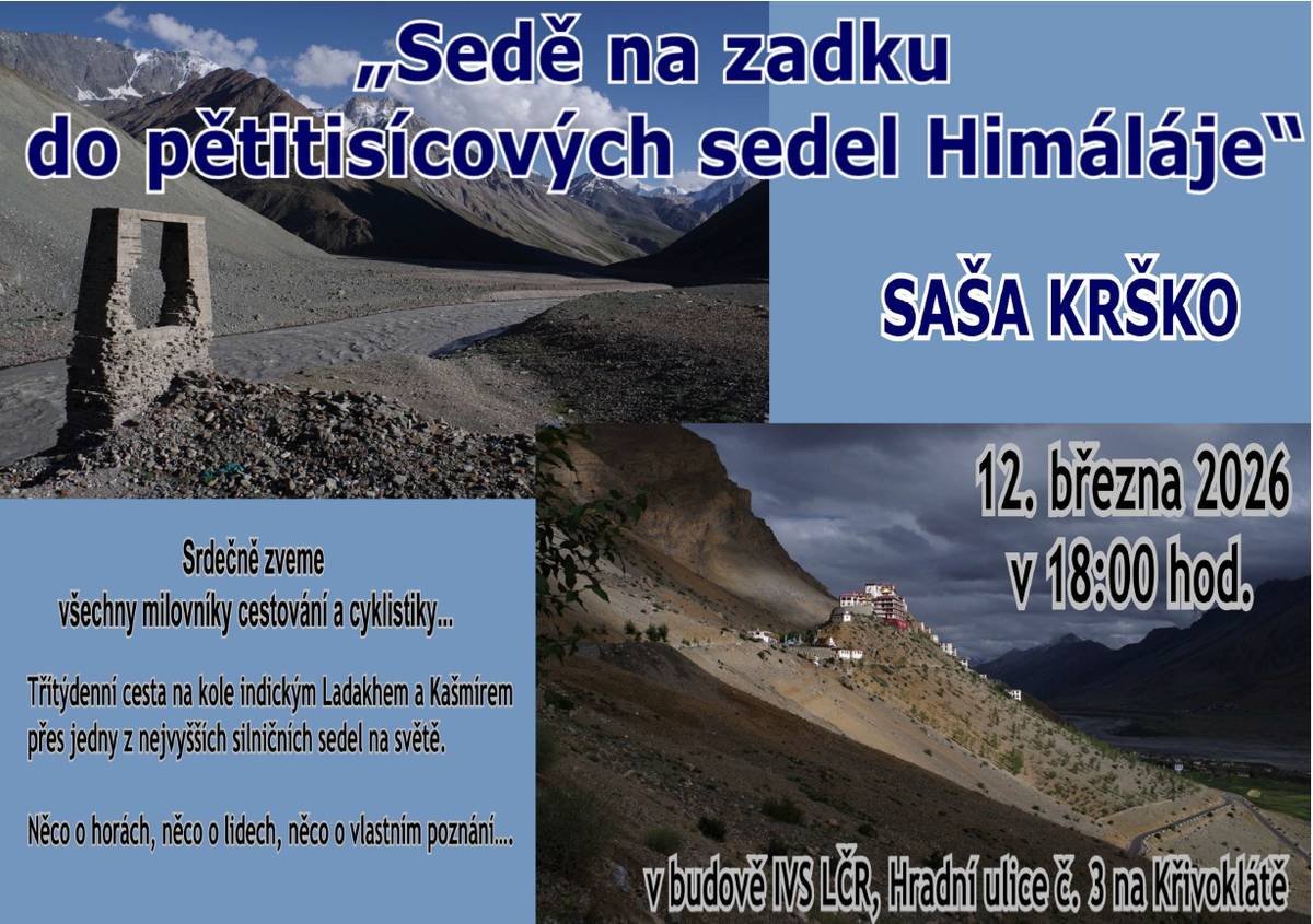 12.3.2026 v 18:00 hod. v Informačním středisku Lesů ČR (Křivoklát č.p.3)