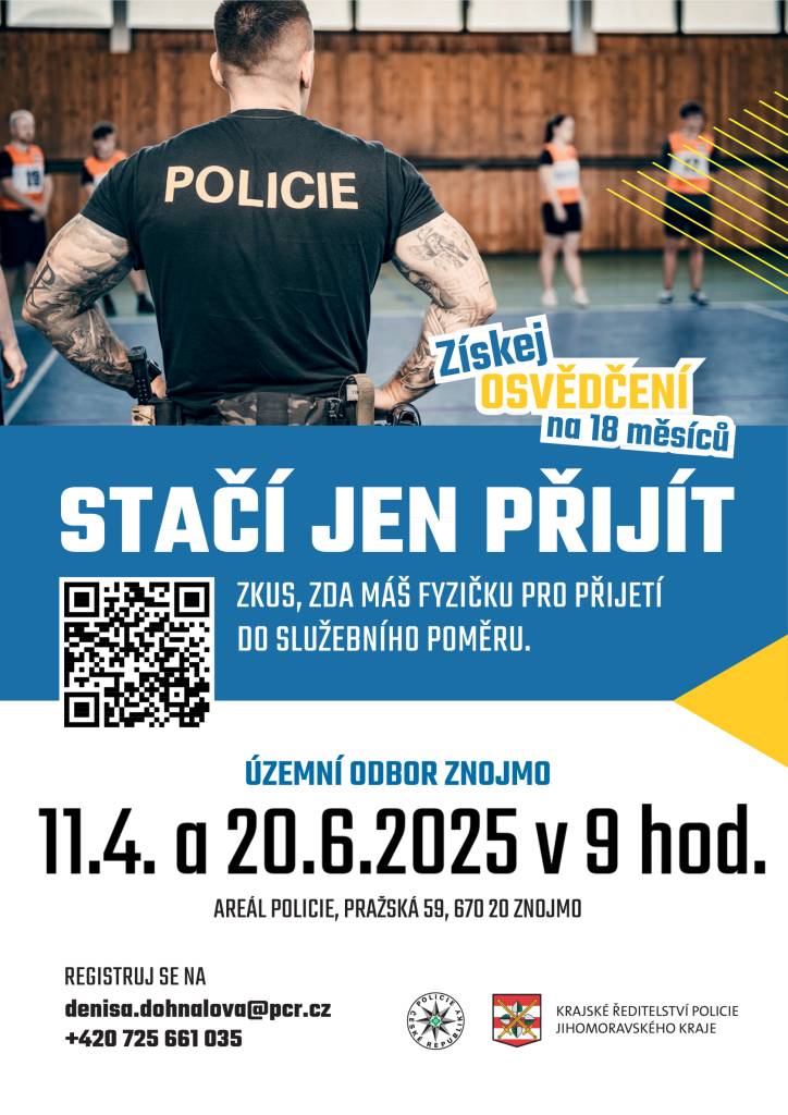 Stačí jen přijít...