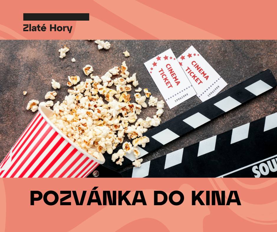 V SOBOTU 7. BŘEZNA 2026 V 15:00 hodin vás zveme do kina na premiéru filmu NA SKOK DO DIVOČINY Trailer:https://www.youtube.com/watch?v=KSMYcORmB1g Rezervace vstupenek zde:https://zlatehory.e-vstupenka.com/na-skok-do-divociny/?f= Také online prodej vstupenek.