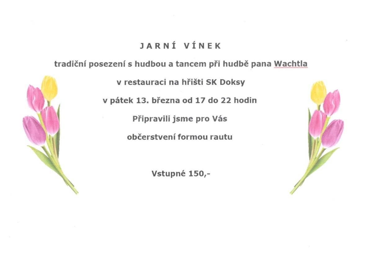 Tradiční posezení s hudbou a tancem pořádají Baráčníci.